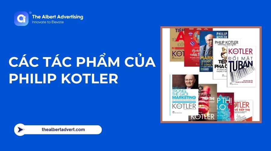 Các tác phẩm của Philip Kotler 